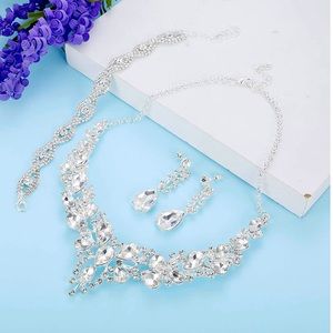 Crustal Rhinestone jewelry set